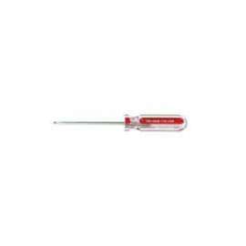 Fuller 110-0322B Screwdriver, NO 0, Genuine Robertson, 4 in L Shank