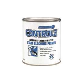 Controlz 11925C Interior/Exterior Stain Blocking Primer, 1 qt, Liquid, White