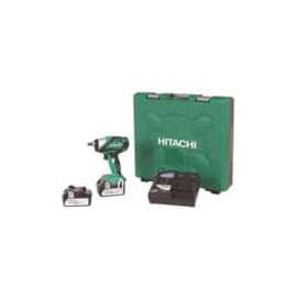 HITACHI WR18DSDL Impact Wrench, Tool Only, 18 V, 3, 4 Ah, 1/2 in Drive, Square Drive, 0 to 3200 ipm