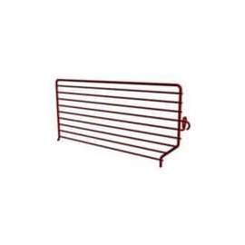 Lozier BFD319 RED Wire Binning Divider, Metal, Primary Red, For Lozier Style Shelves