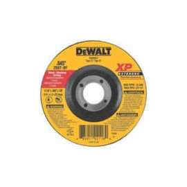 DeWALT XP DW8858 Cutting Wheel, 5 in Dia, 0.045 in Thick, 7/8 in Arbor, 60 Grit, Medium, Zirconia Alumina Abrasive