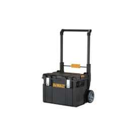 DeWALT ToughSystem Series DWST08250 Mobile Storage Box, 9936 cu-in, Plastic, Black