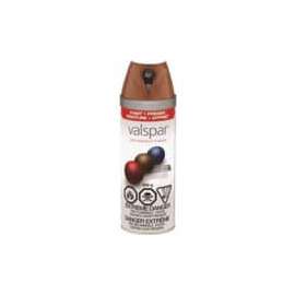 Valspar 85044 Enamel Paint, Satin, Velvet Brown, 12 oz, Can
