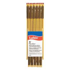 Lufkin 72 in. L X 5/8 in. W Wood Brick Mason Folding Rule SAE
