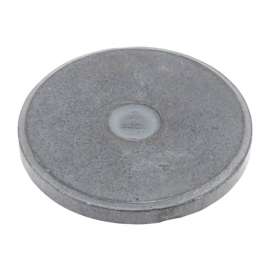 Magnet Source .187 in. L X 1.5 in. W Black Disc Magnets 0.7 lb. pull 2 pc