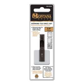 Montana Brand 3/8 in. Alloy Steel Drill Bit 1 pc