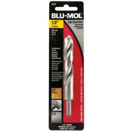 Blu-Mol Xtreme 1/2 in. X 6 in. L High Speed Steel Drill Bit 1 pc