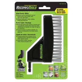 ReciproTools 4 in. Nylon Offset Brush 1 pk