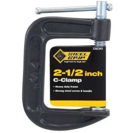 Steel Grip 2-1/2 in. Adjustable C-Clamp 1 pc