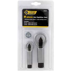Steel Grip 1/2 in. Steel Nut Splitter Set 4-1/2 in. 2 pc