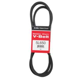 Mitsuboshi FHP 5L650 General Utility V-Belt 0.63 in. W X 65 in. L For Fractional Horsepower Motors