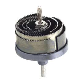 Great Neck Assorted in. Steel 7-in-1 Hole Saw 1 pk