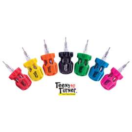 Picquic Teeny Turner 7-in-1 Micro Screwdriver 2.78 in. 8 pc