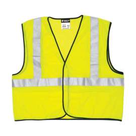 Safety Works Reflective Safety Vest Yellow L