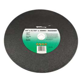 Forney 12 in. D X 1 in. Silicon Carbide Masonry/Asphalt Cutting Wheel 1 pc