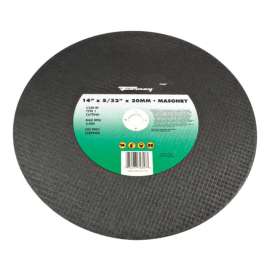 Forney 14 in. D X 20 mm Silicon Carbide Masonry/Asphalt Cutting Wheel 1 pc