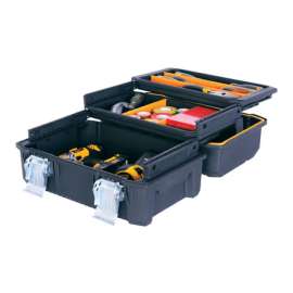 Stanley Fatmax 18 in. Cantilever Tool Box Yellow/Black