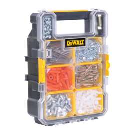 DeWalt 4.56 in. W X 13.66 in. H Storage Organizer Plastic 6 pocket Yellow