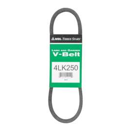 Mitsuboshi Super KB 4LK250 V-Belt 0.5 in. W X 25 in. L For Riding Mowers