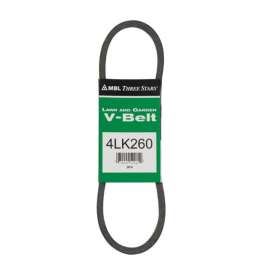 Mitsuboshi Super KB 4LK260 V-Belt 0.5 in. W X 26 in. L For Riding Mowers