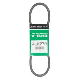 Mitsuboshi Super KB 4LK270 V-Belt 0.5 in. W X 27 in. L For Riding Mowers
