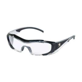 Safety Works Hellion Anti-Fog Safety Glasses Clear Lens Black Frame 1 pc