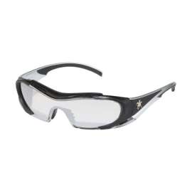 Safety Works Hellion Anti-Fog Safety Glasses Clear Lens Black Frame 1 pc