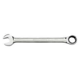 GearWrench 7/8 in. 12 Point SAE Ratcheting Combination Wrench 12 in. L 1 pc