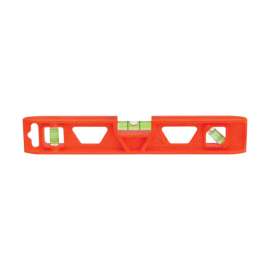 Johnson Structo-Cast 9 in. Plastic Torpedo Level 3 vial