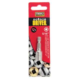 MIBRO 5/16 in. drive X 1-3/4 in. L Chrome Vanadium Steel Magnetic Nut Setter 1 pc