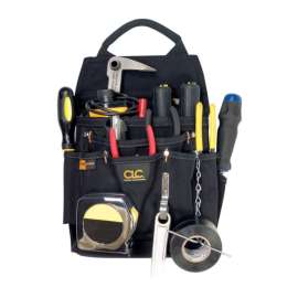 CLC 4 in. W X 14.25 in. H Ballistic Nylon Tool Pouch 12 pocket Black 1 pc