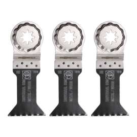 Fein StarlockPlus 1-3/4 in. X 1-3/4 in. L Bi-Metal E-Cut Universal Saw Blade 3 pk