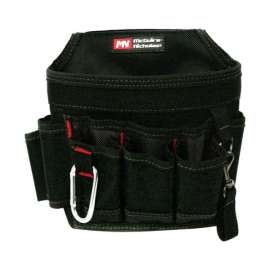 McGuire-Nicholas 8 in. W X 8 in. H Polyester Tool Pouch 7 pocket Black 1 pc