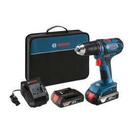 Bosch 18 V 1/2 in. Cordless Compact Drill Kit (Battery & Charger)