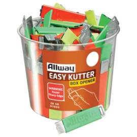 Allway Easy Kutter 5.9 in. Sliding Box Cutter Assorted 50 pk