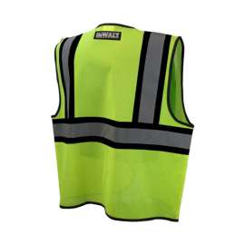 DeWalt Reflective Class 2 Hi-Vis Safety Vest Green M