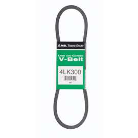 Mitsuboshi Super KB 4LK300 V-Belt 0.5 in. W X 30 in. L For Riding Mowers