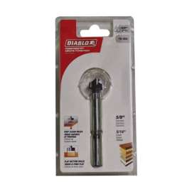 Diablo 5/8 in. X 3-1/2 in. L High Speed Steel Forstner Drill Bit 1 pc