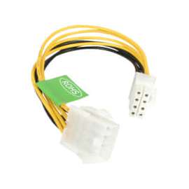 StarTech.com 8in EPS 8 Pin Power Extension Cable