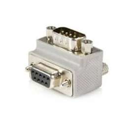 StarTech.com Right Angle DB9 to DB9 Serial Cable Adapter Type 1 - M/F