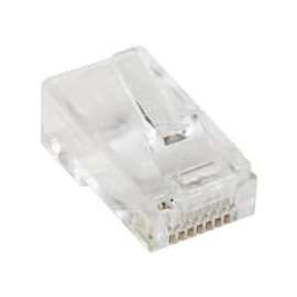 StarTech.com Cat 5e RJ45 Solid Modular Plug Connector - 50 Pack