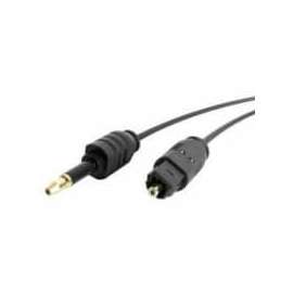 StarTech.com 10 ft Toslink to Miniplug Digital Audio Cable