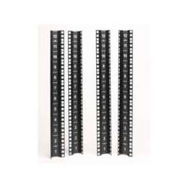 APC by Schneider Electric NetShelter CX Mounting Rail Kit for Server - Black - TAA Compliant