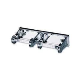 San Jamar 2-Roll Locking Bath Tissue Dispensers