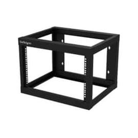 StarTech.com 6U 19" Wall Mount Network Rack - 19" Deep Open Frame for Server Room AV/Data/Patch Panel/IT/Computer Equipment w/Cage Nuts