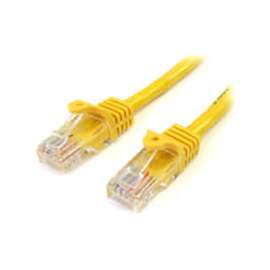 StarTech.com 25 ft Yellow Snagless Cat5e UTP Patch Cable