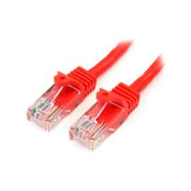 StarTech.com 25 ft Red Snagless Cat5e UTP Patch Cable