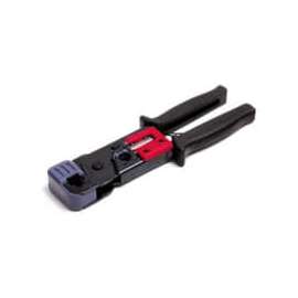 StarTech.com RJ45 RJ11 Crimp Tool with Cable Stripper - RJ45+RJ11 Strip & Crimp Tool - Crimp tool