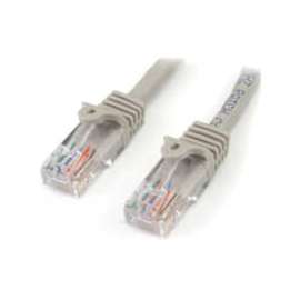 StarTech.com 20 ft Gray Snagless Cat5e UTP Patch Cable