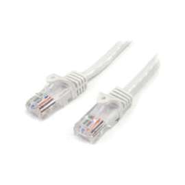 StarTech.com 25 ft White Snagless Cat5e UTP Patch Cable
